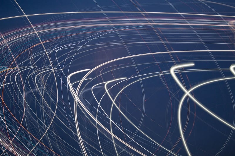Futuristic Digital Art Abstract